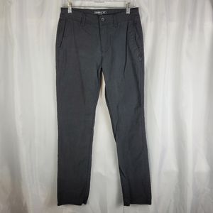 O'NEILL Mission Hybrid Standard Fit Black Outdoor Chino Pants Mens Size 28